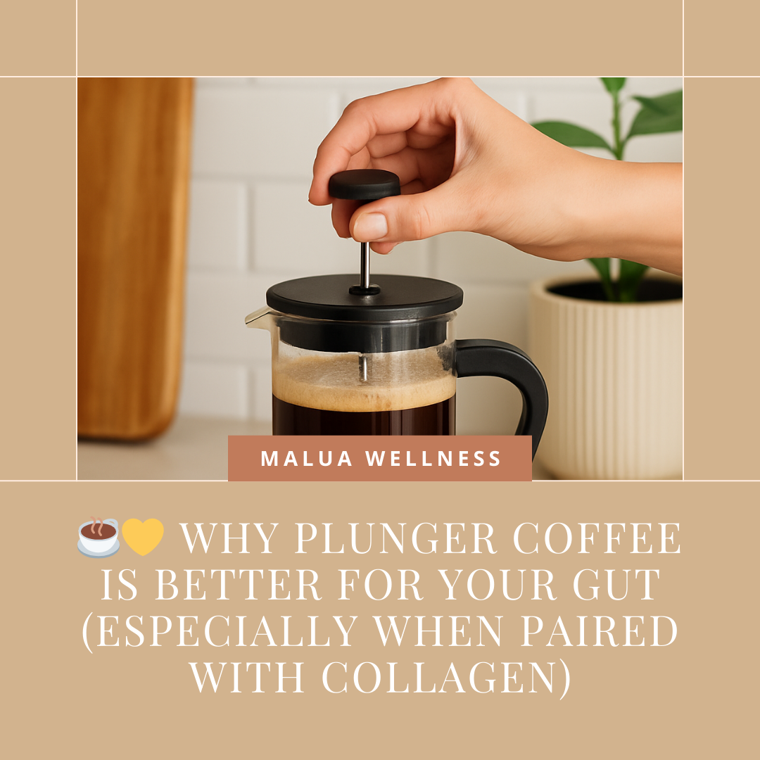 why plunger coffee is better for your gut