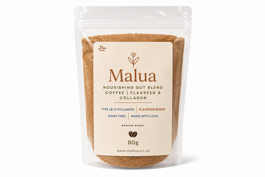 Malua Gut Blend Coffee | Collagen & Flaxseed - Medium Roast