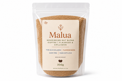 Malua Gut Blend Coffee | Collagen & Flaxseed - Medium Roast