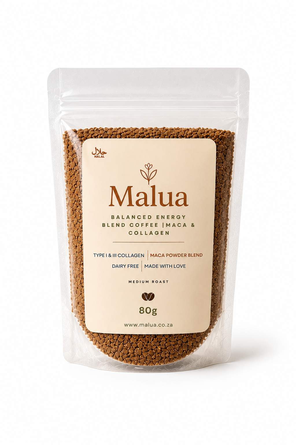 Malua Energy Blend Coffee with Maca and Collagen - Medium Roast