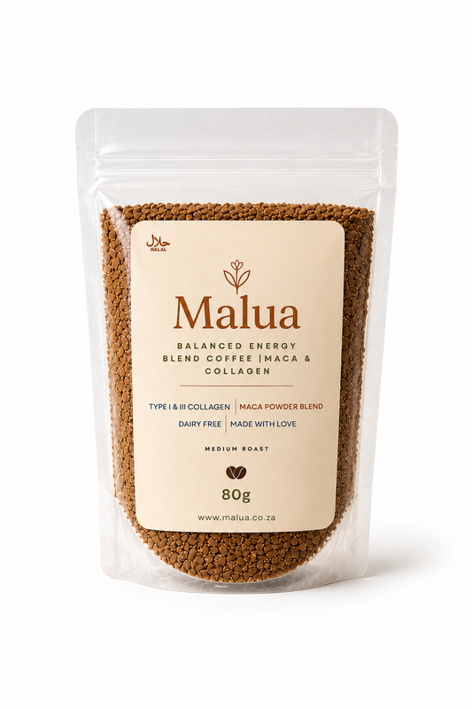 Malua Energy Blend Coffee with Maca and Collagen - Medium Roast