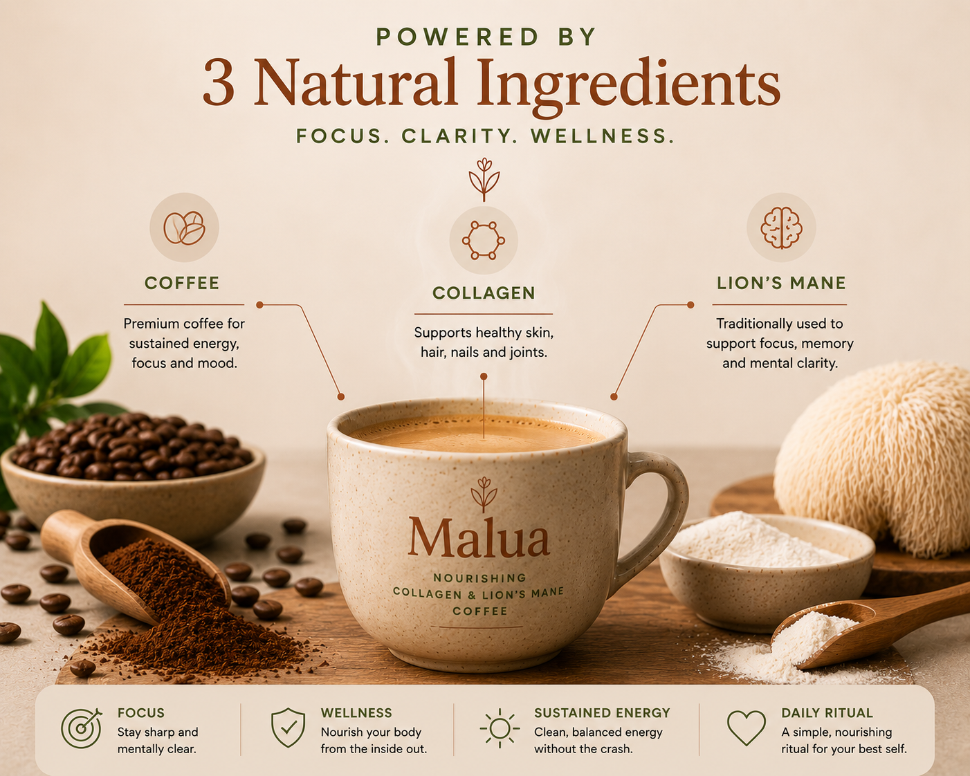 Lions Mane and Collagen Coffee Benefits