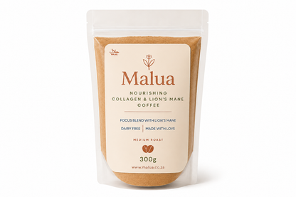 Malua Lions Mane and Collagen Coffee