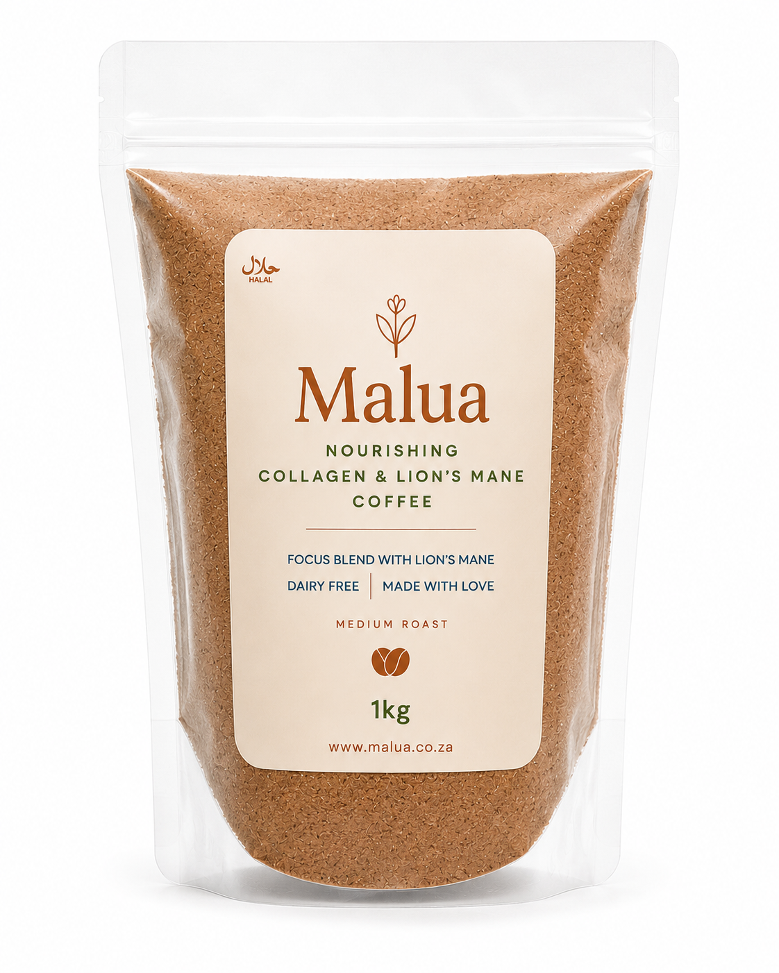Malua Lions Mane and Collagen Coffee