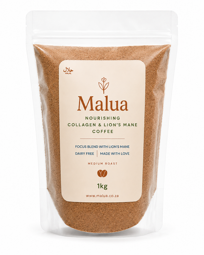 Malua Lions Mane and Collagen Coffee