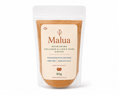 Malua Lions Mane and Collagen Coffee - 80g