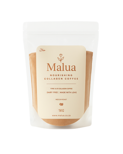 Malua Collagen Coffee – Medium Roast (with Type I & III Collagen)