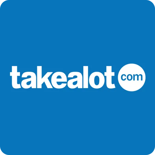 takealot.com logo on a blue background
